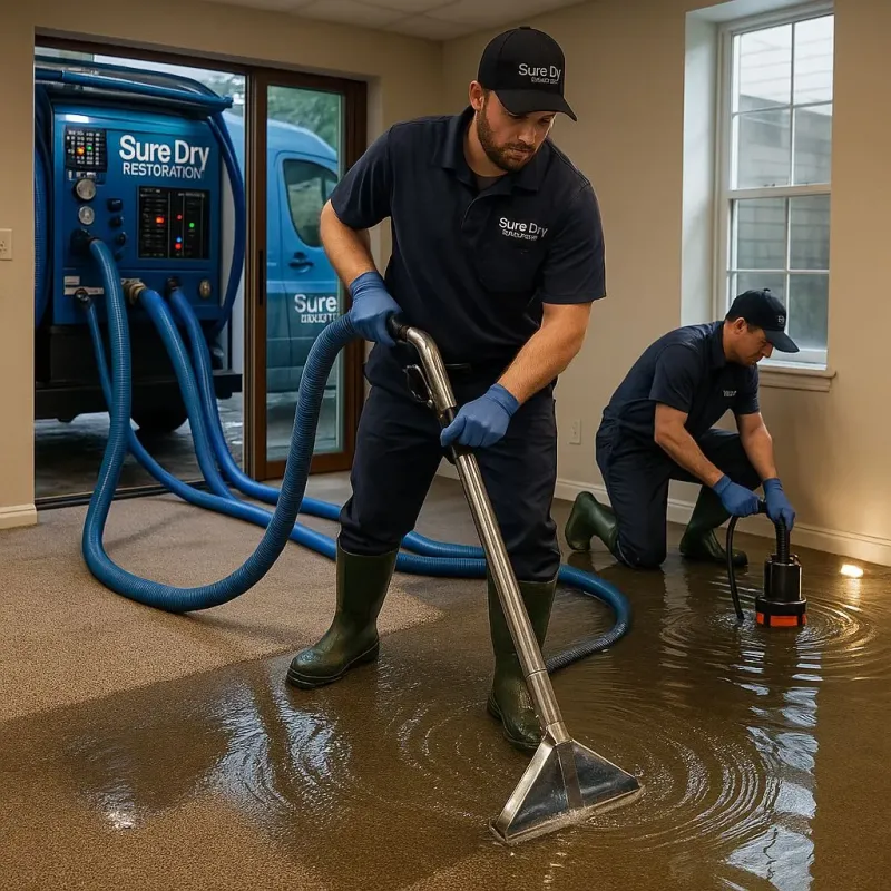 Water Extraction and Removal process in West Salem, OH